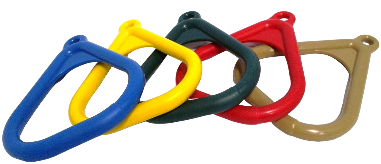 A8720 - Plastic Trapeze Rings - Residential - Commercial Swing Sets