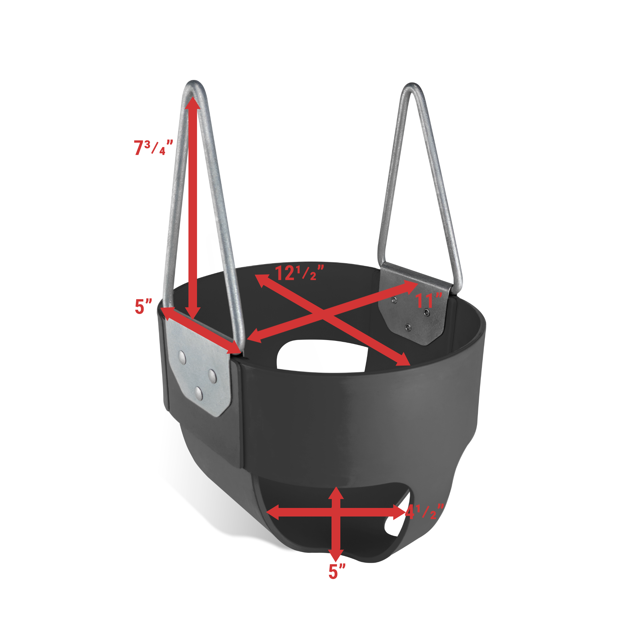 An image showing an a1000 in black with dimensions