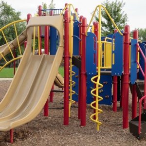 An image showing a playset ina park.
