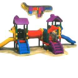 An image showing a very colorful playset.